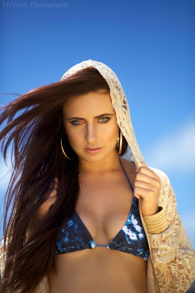 Fashion model Brittany Marree