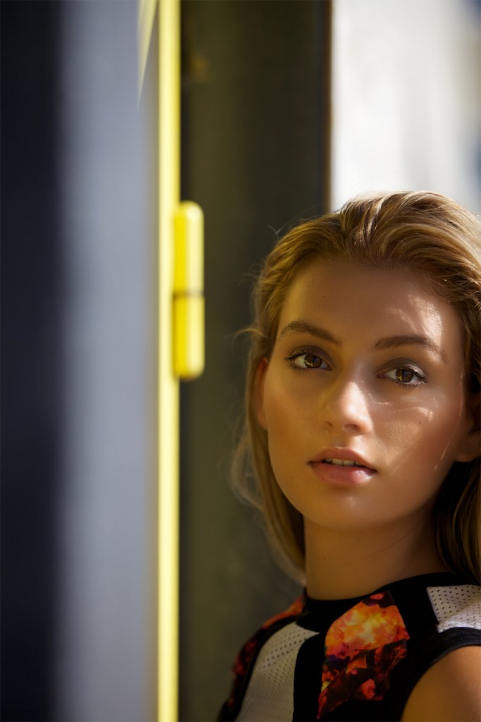 Fashion model Rhyme Lara