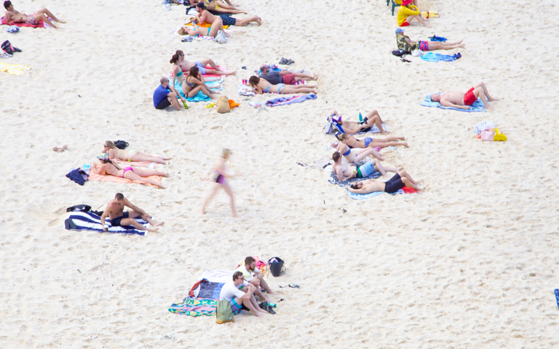 Slow shutter speed photography.