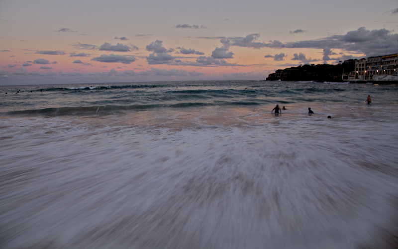 Slow shutter speed photography.