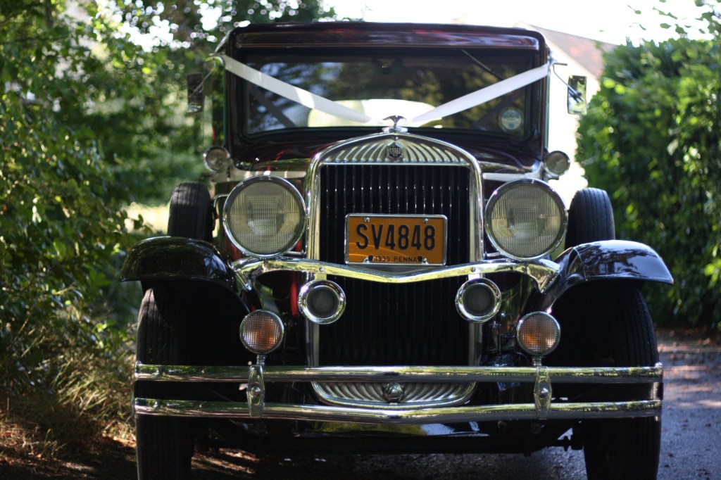 Wedding photography wedding car
